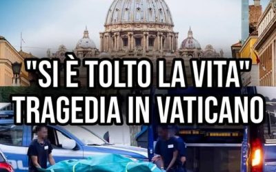 🙏 Dramma in Vaticano, si è appena tolto la vita il…Altro…
