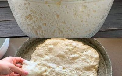 Solo 3g di lievito e si digerisce una favola Dopo averlo provato, non lascerai più questo impasto per pizza: