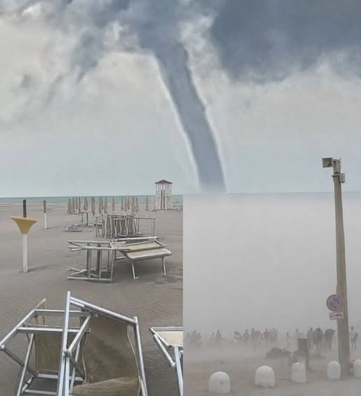 🛑 Fuggi fuggi dei bagnanti in preda al panico: ci sono m…Altro….