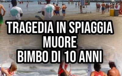 Bimbo di 10 anni muore al mare: era in acqua quando un…Altro…