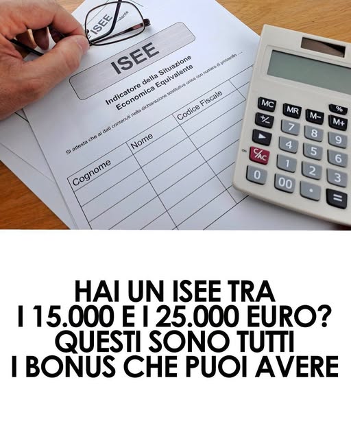 Se il tuo ISEE è compreso tra queste cifre, potresti avere diritto a diversi bonus: ecco quali ti spettano 👇