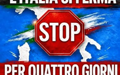 🛑 L’Italia intera si ferma per 4 giorni: non sarà possibile and…Altro…