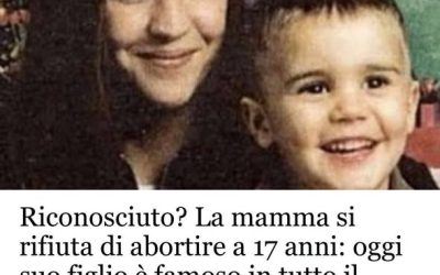 Si rifiuta di abortire a 17 anni: oggi suo figlio è famosissimo: si tratta di.. Altro…