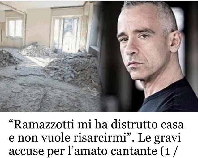 Le gravi accuse: “Eros Ramazzotti ha dis…altro…