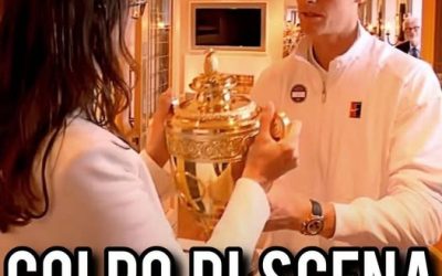 Wimbledon: Sinner ha restituito la coppa perchè…Altro…