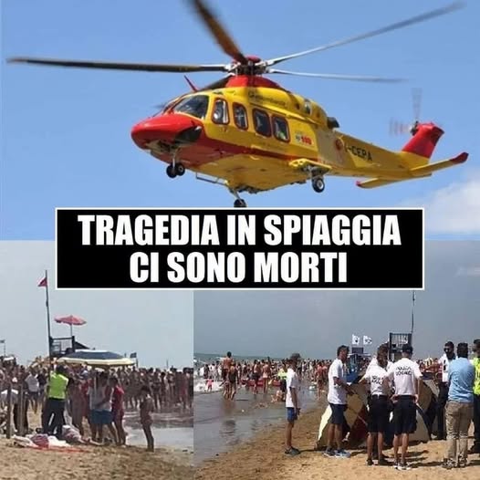 🔴🙏 E’ successo tutto in pochi minuti: bagnanti sotto choc ⬇⬇⬇