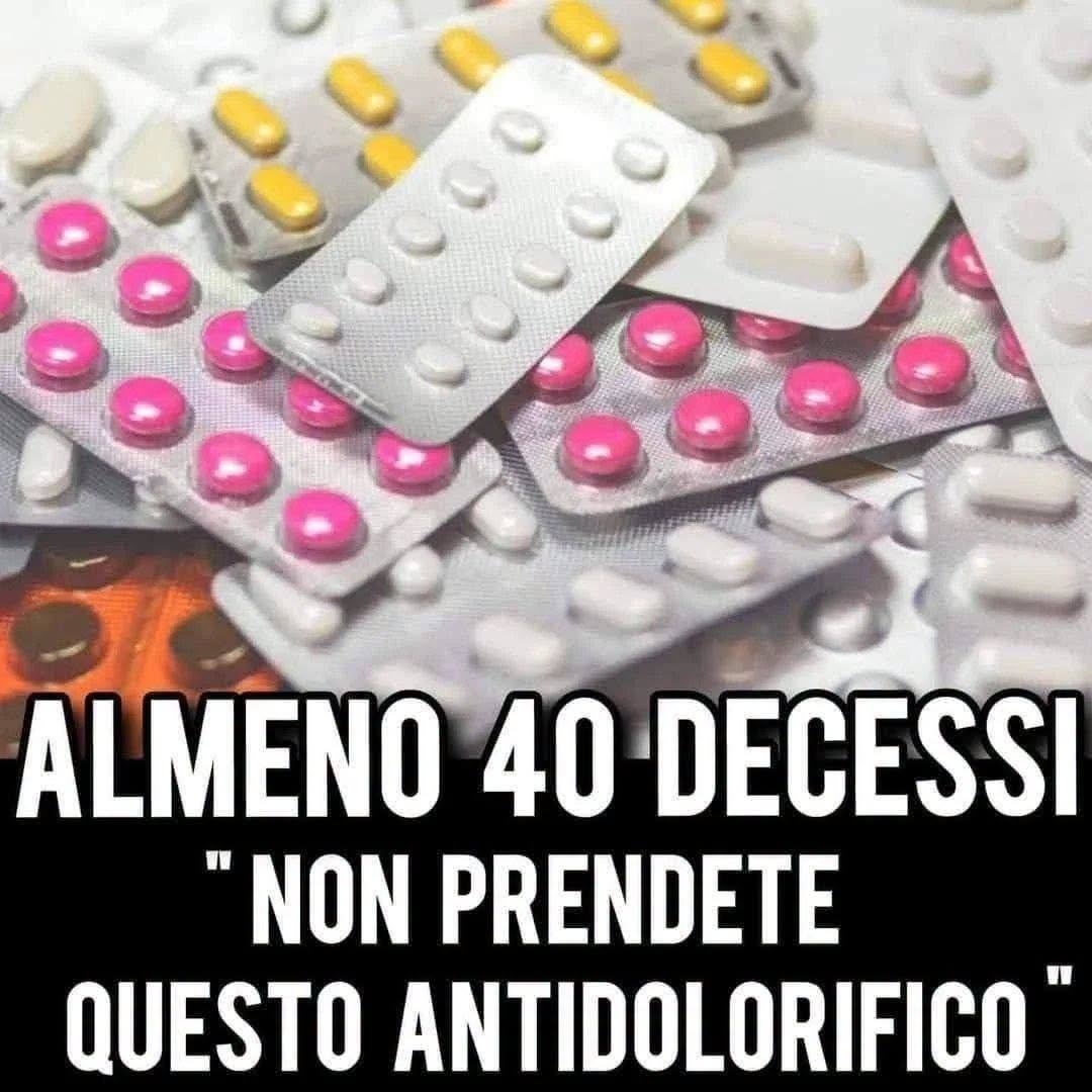 Antidolorifico finisce nel mirino: avrebbe causato il decesso di molte persone (1 / 2)