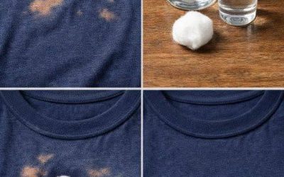 Macchie di candeggina sui vestiti? Non c’è bisogno di buttarli via: ecco la soluzione.