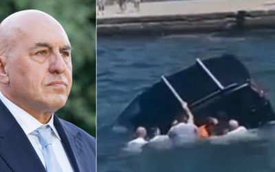 Sbaglia manovra e finisce con l’auto in mare: “4… (1 / 2)