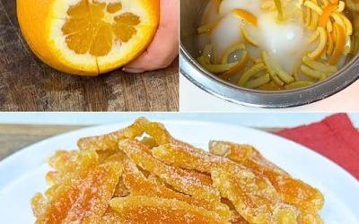 Caramelle di scorza d’arancia: la ricetta dello snack dolce sfizioso
