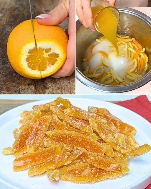 Caramelle di scorza d’arancia: la ricetta dello snack dolce sfizioso