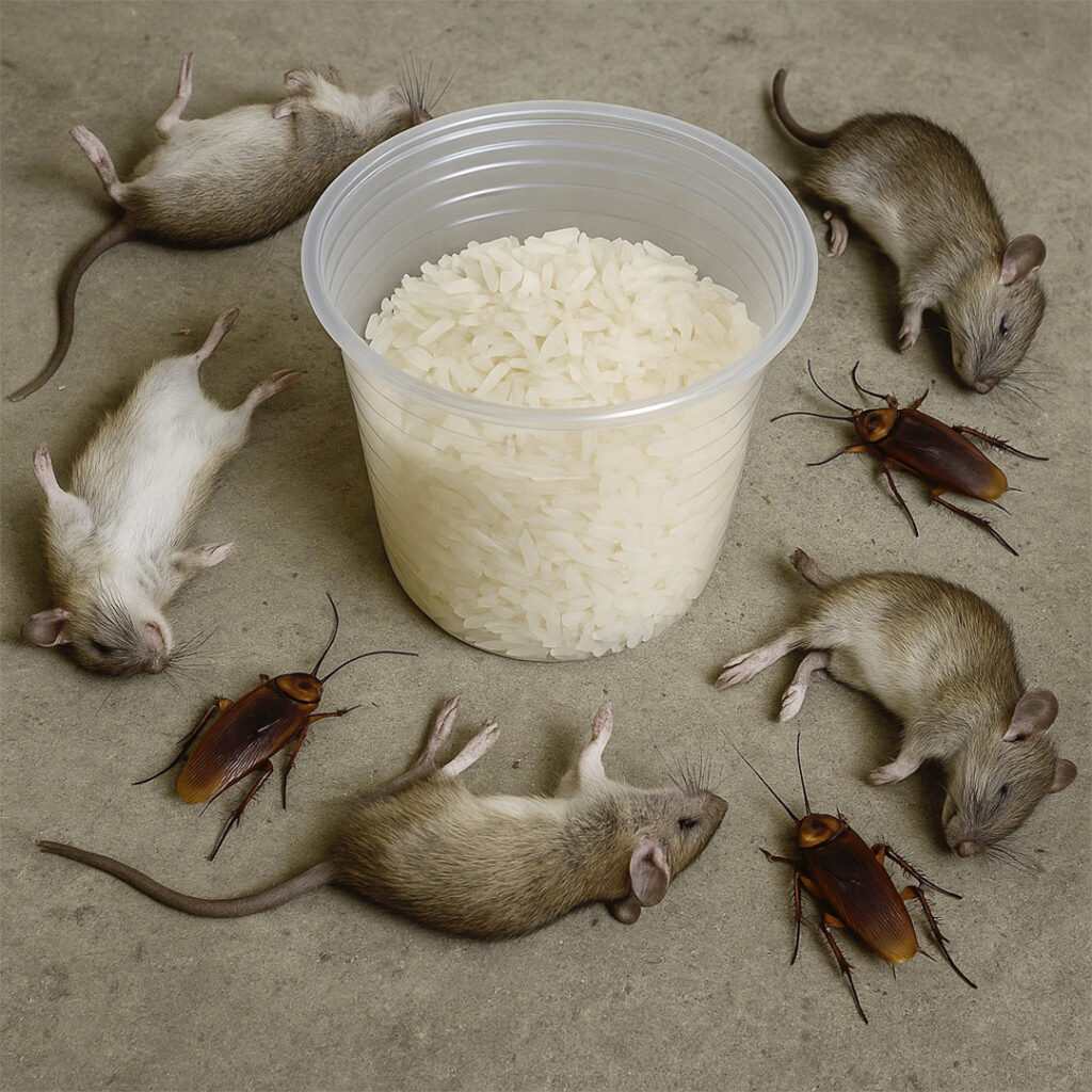 Sbarazzati di ratti e scarafaggi con questo metodo . Segni sospetti in cucina? Graffi notturni? Niente panico: non sei solo. Ratti, topi e altri ospiti indesiderati a volte compaiono all’improvviso… ma esistono soluzioni naturali, economiche e delicate per tenerli lontani. Quando hai bambini o animali domestici in casa, usare prodotti chimici aggressivi o trappole può essere difficile. Fortunatamente, un rimedio casalingo sicuro può fare miracoli, regalandoti una tranquillità senza pari.  Ingredienti Cosa ti serve: tre ingredienti di uso quotidiano Questa ricetta potrebbe sorprenderti, ma si è già dimostrata efficace in molte case: