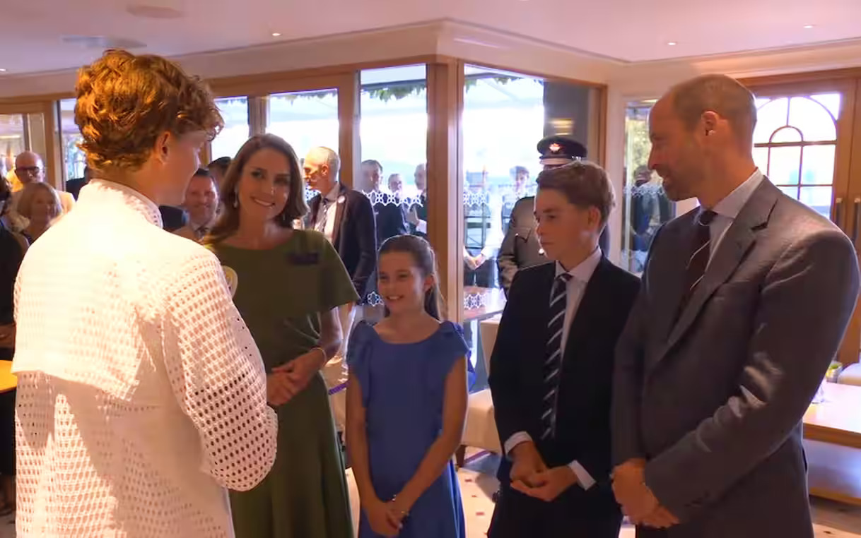 Sinner trionfa a Wimbledon, le parole di Kate (1 / 2)