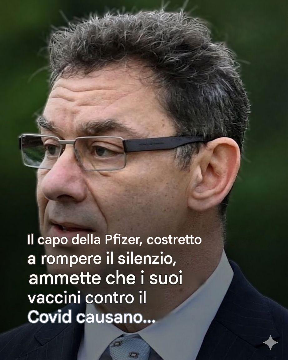 Dichiarazione sconvolgente su Pfizer… Vedi altro